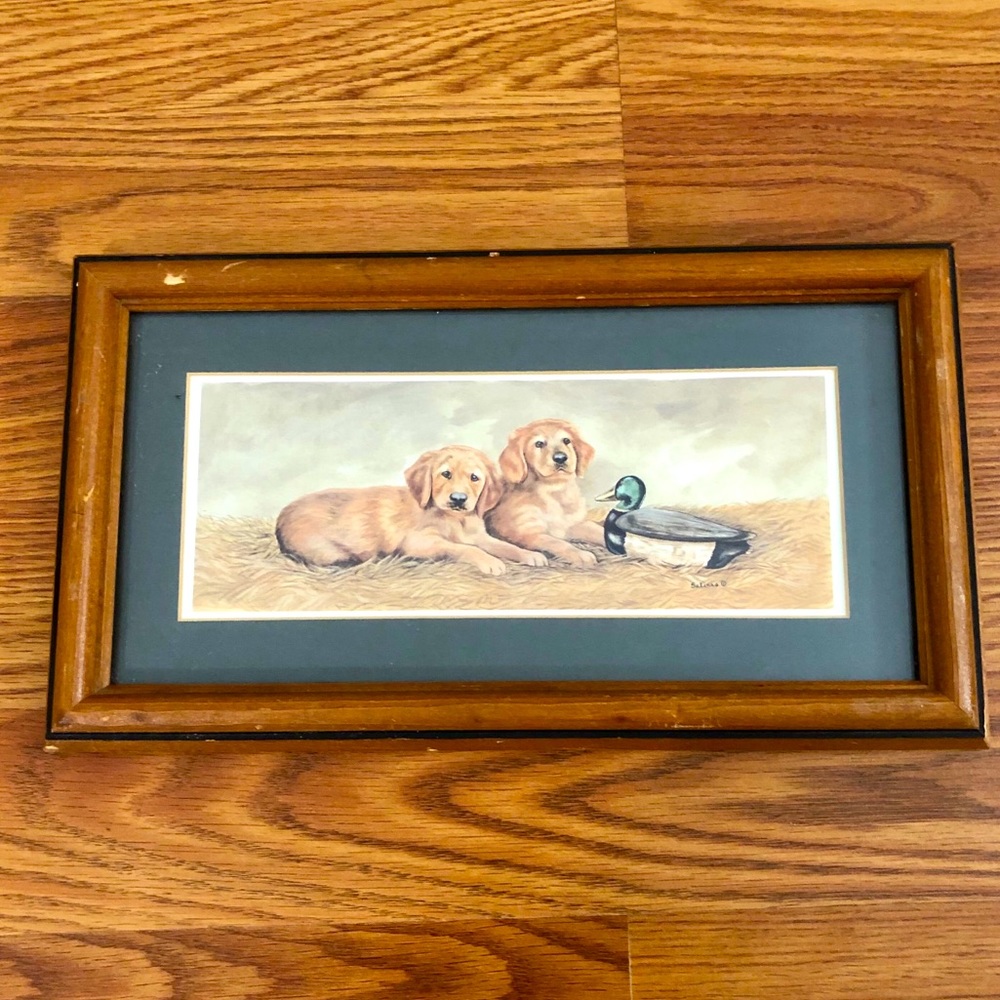Dog Painting, Golden Retrievers